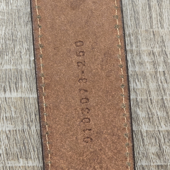 Lauren Ralph Lauren Womens Brown Leather Belt, Large - Picture 10 of 15